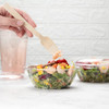 Restaurantware Thermo Tek 8 Ounce Disposable Salad Bowls