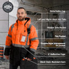 Orange-parka