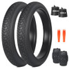 Black - 2 Tires 2 Inner Tubes Black - 2 Tires 2 Inner Tubes