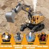 Excavator-yellow