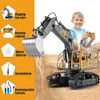 Excavator-yellow