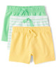 Yellow/Striped/Green 3-pack