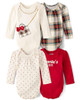 Holiday Tartan 4-pack
