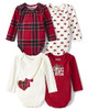 Red Tartan 4-pack