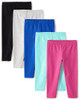 Black/White/Blue/Turqoise/Pink 5-pack