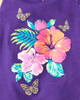 Purple Tropical Set