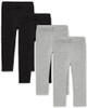 Black/Heather Grey 4-pack