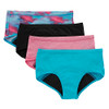 Boyshort - Pink/Blue/Black - 4 Pack