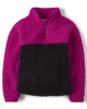 Pink Sherpa Colorblock