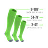 H-baseball Socks-neon Green