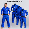 Pack of 3 (Premium Blue)