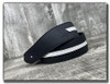 Carbon Black W/ White Stripe