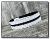Frostfire White W/ Black Stripe