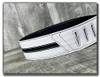 Frostfire White W/ Black Stripe