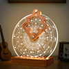 Color: Light up Circle of Fifths Wheel