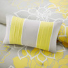 Floral Grey/Yellow