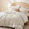 01 - Beige - Checkered (No Comforter)