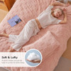 05 - Coral Pink - Tufted Checkboard