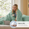 04 - Sage Green - Tufted Checkboard