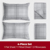 F969 Light Gray Plaid
