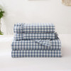 Dust Blue/White Plaid