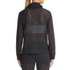 Black Mesh With Sporty Logo Patch