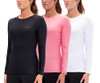 (3pack) Black/Pink/White