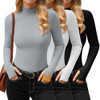 Black, Light Gray, White