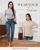Apricot, Light Grey, Black