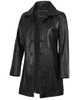 Santiago Black Leather Jacket Women