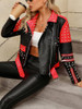 Red Black Jacket