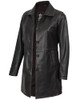 Santiago - Brown Leather Coat