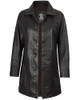 Santiago - Brown Leather Coat