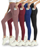 4 Pack-pink/Burgundy/Blue/Black