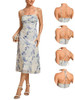 Blue Verdure on White