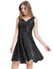 Black(sequin)