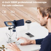Handheld microscope-Navy(HDMI)+Pro Bracket