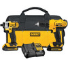 Yellow/Black Drill Driver/Impact Combo Kit