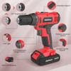 20v Drill (Red)- Double
