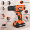 20v Drill (Orange)-double