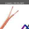 12AWG-50FT (Transparent Flat-Square)