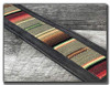 Aged Steel With Saddle Fabric