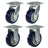 2 Swivel & 2 Rigid