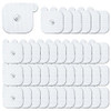 White 2" X 2" - 40pcs