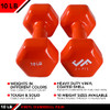 Vinyl Dumbbell Pair