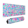 Blue Pink Glitter Mermaid Scales