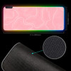 Pink With White Topographic Line