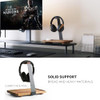 Acacia wood & Black