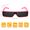 Small Pink Frame - Black Lens