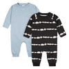 Dark Grey and Blue